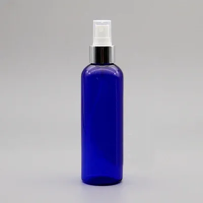 Garrafa azul de plástico de 200 ml