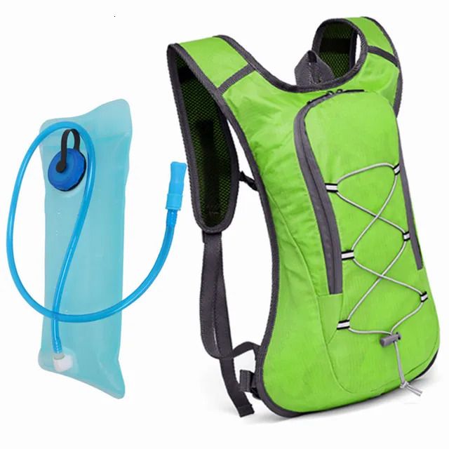 Green And Water Bag