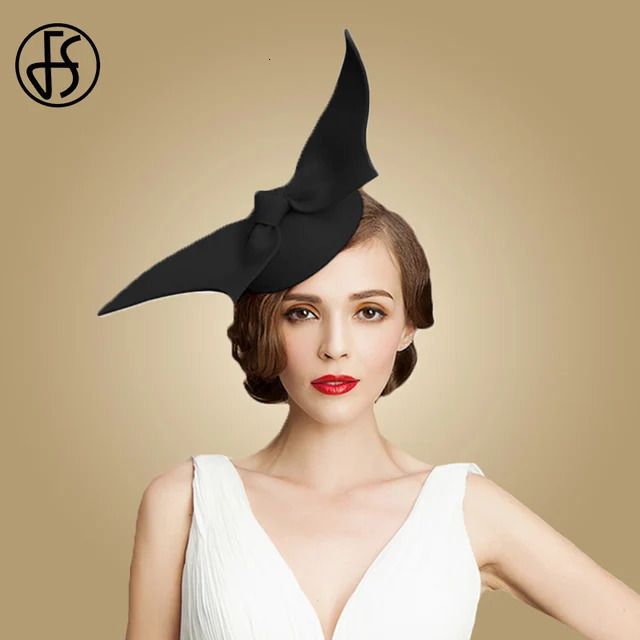 Black Fascinator Hat