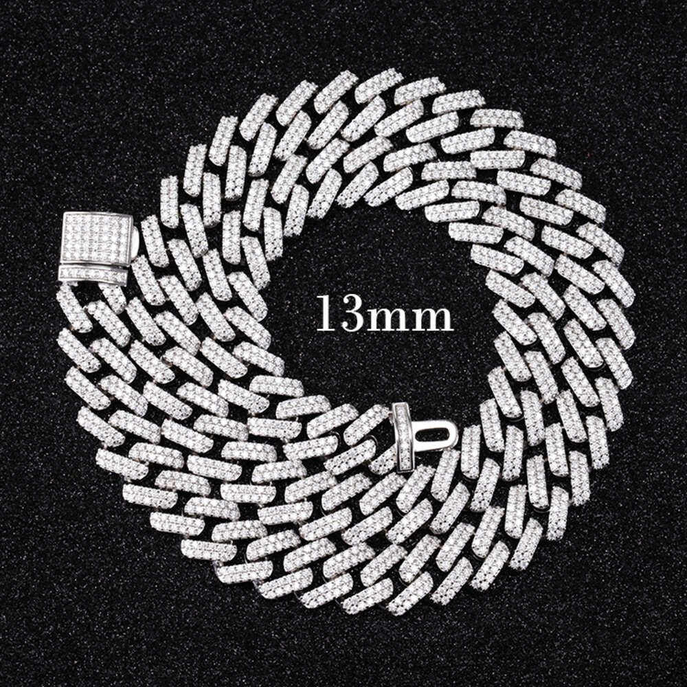 13 mm breit 2 Reihen-7-Zoll-Armband