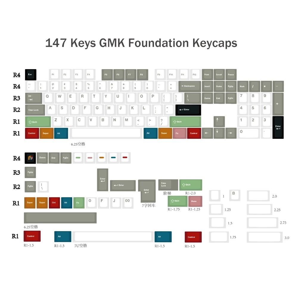 Color: Foundation-147 Keys