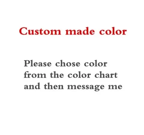 Custom made color