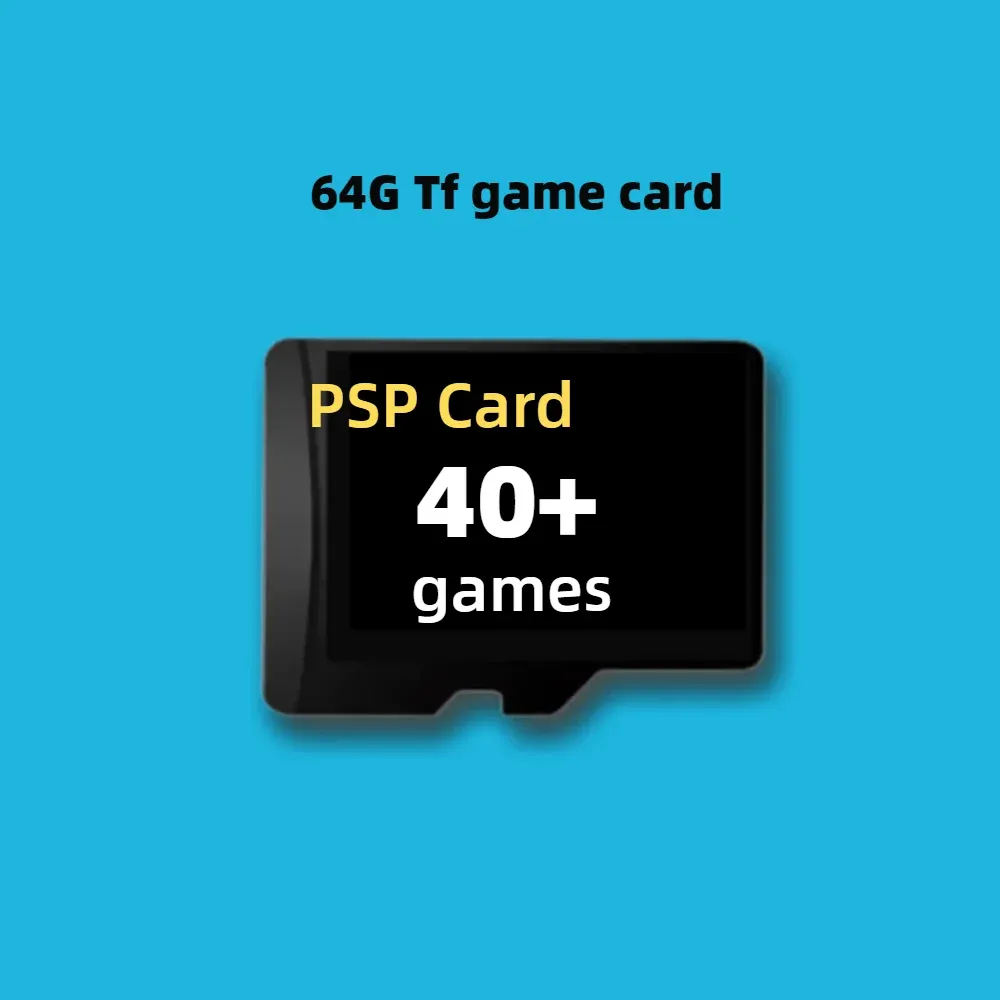 Color:64G 40 PSP GAMES