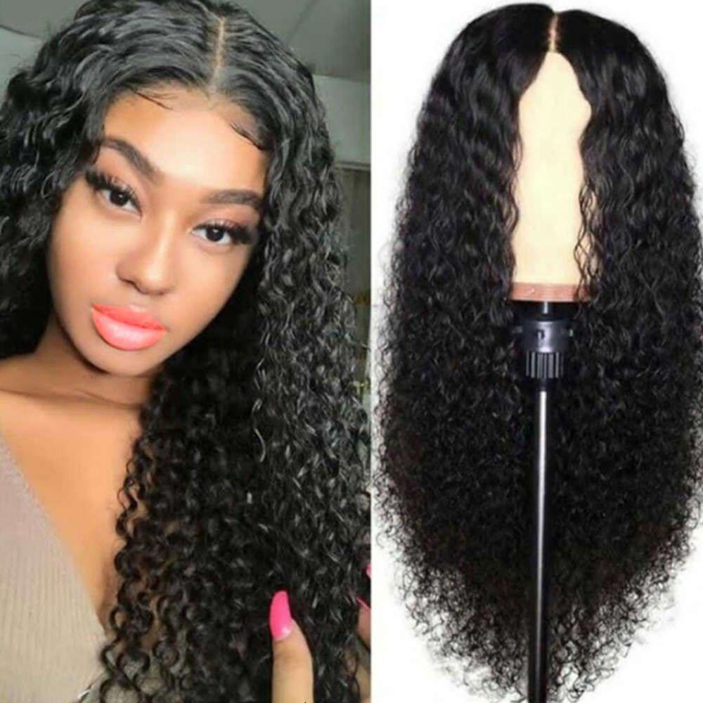 African Small Curly Hair Black Adhesiv