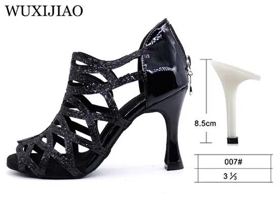 Black heel 8.5cm