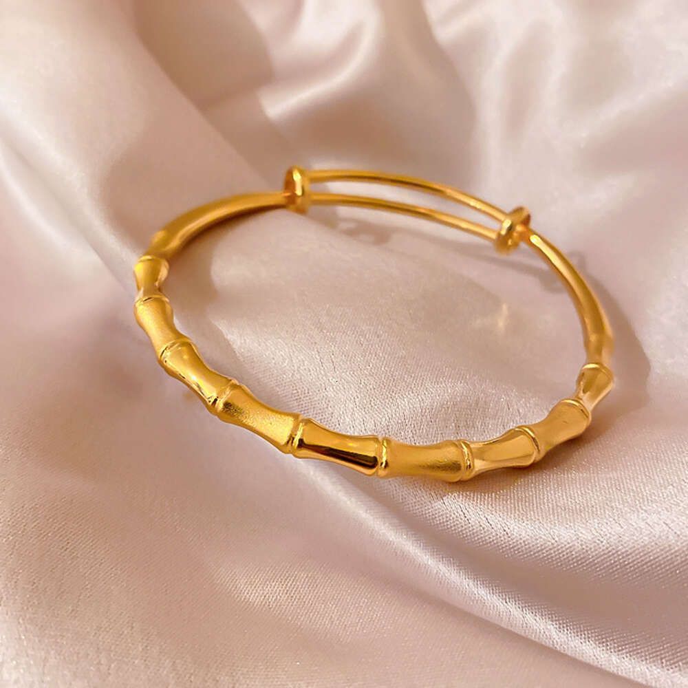 16 # Armband - Gold (Bambusknoten)