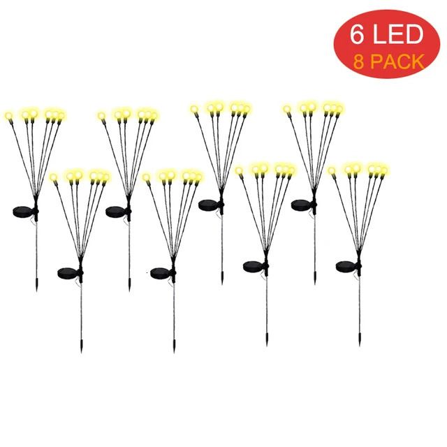 6led (paquet de 8)-coloré