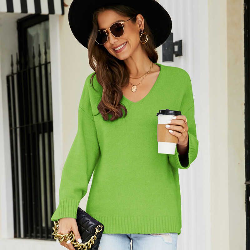 Green (vneck Knit)