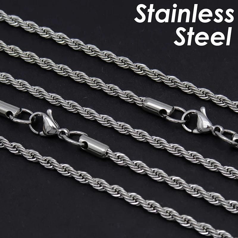 3mm 22 Inches (55cm) Stainless Steel