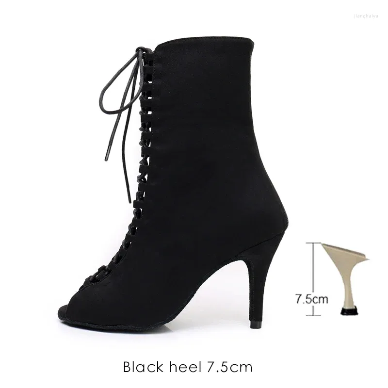 Black heel 75mm