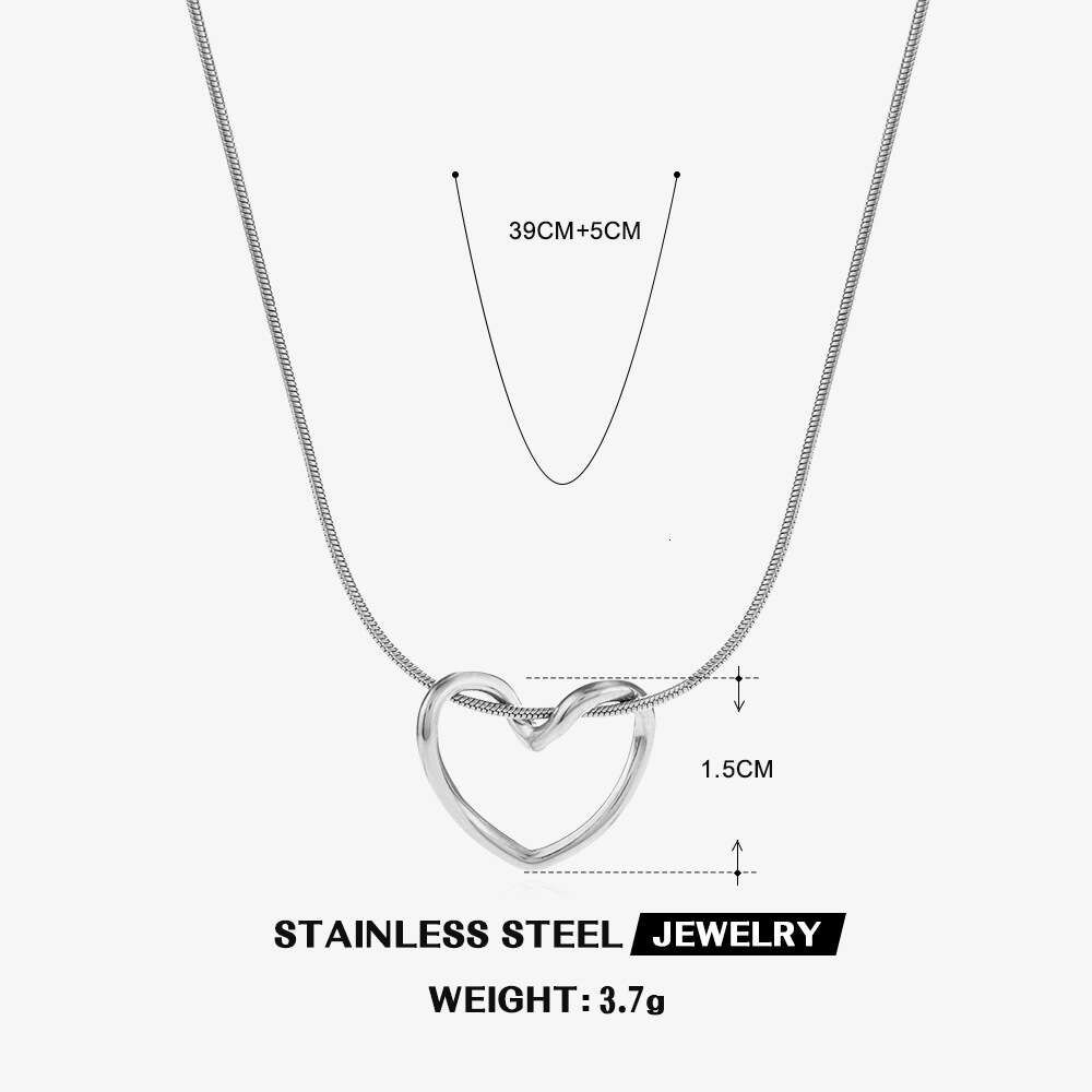 Steel Love Necklace