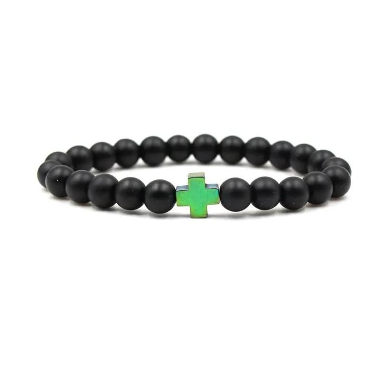 Black Matt Onyx+Colorful Cross