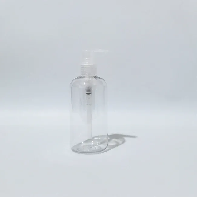 Flacon en plastique transparent de 250 ml