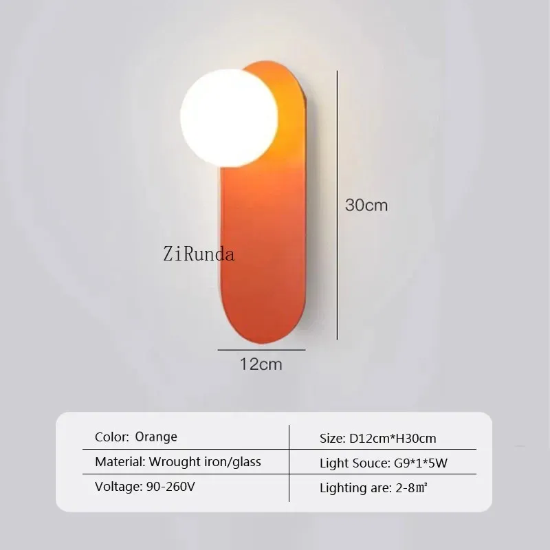 Driekleurig licht WL023L010 Oranje