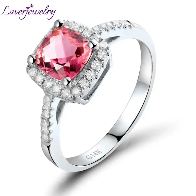 Pink Tourmaline Ring