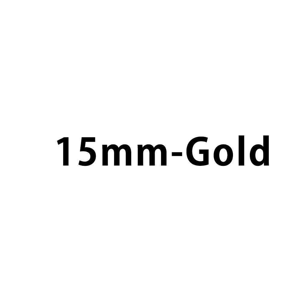 Gold-15mm-22 inch (55,88 cm)