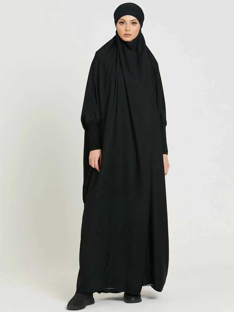 Black Jilbab-One Size