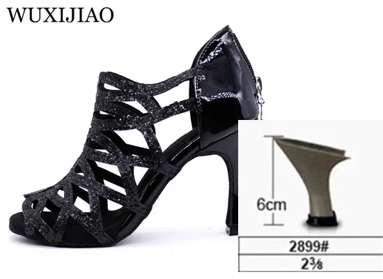 Black heel 6cm