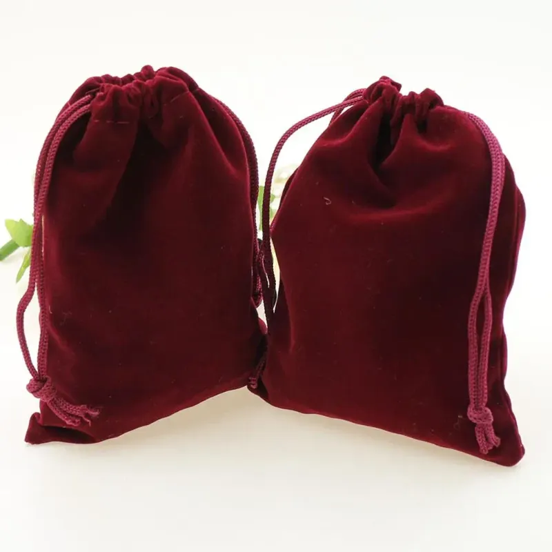 10x20cm Wine Red