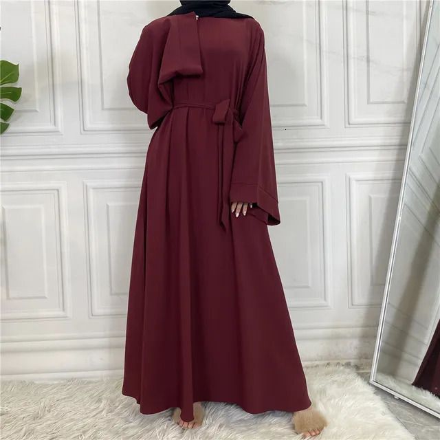 6394 Maroon Dress