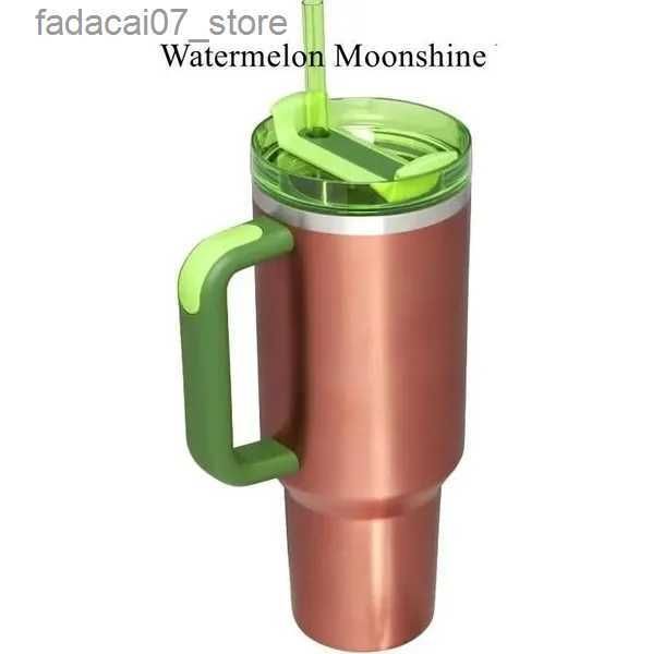 Wassermelonen-Mondschein mit Logo