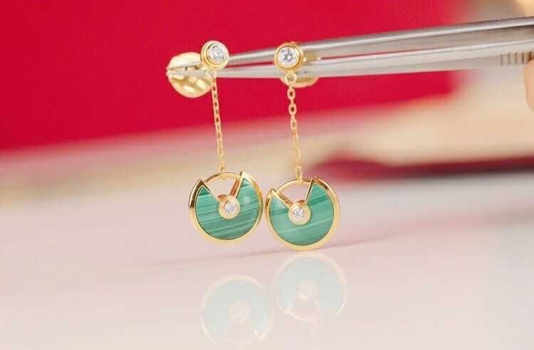 Green Earrings