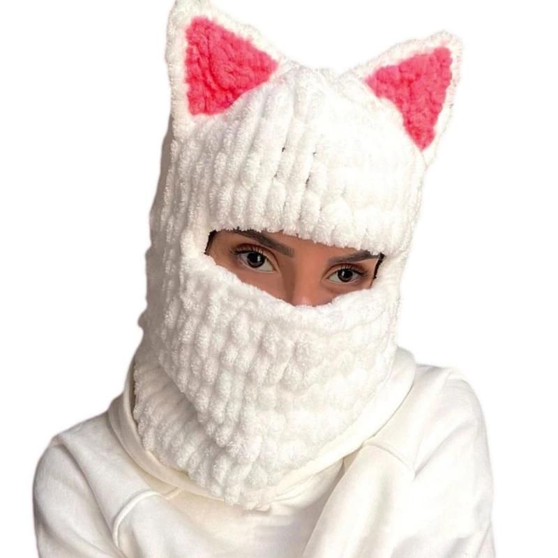 White for cat ears