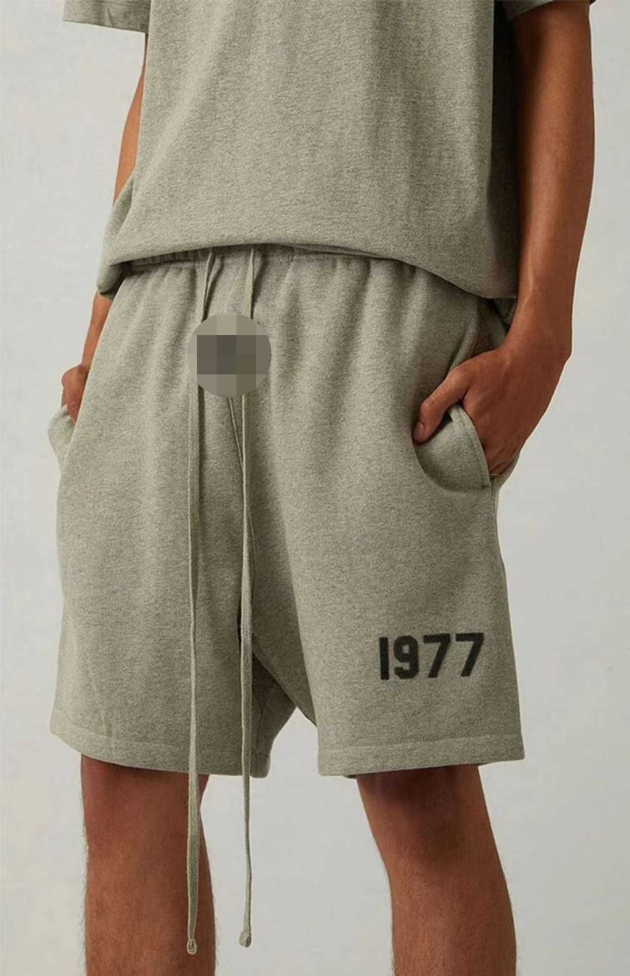 Dark Linen Grey Shorts