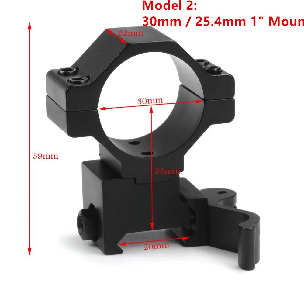 Color:30mm 25.4mm ring