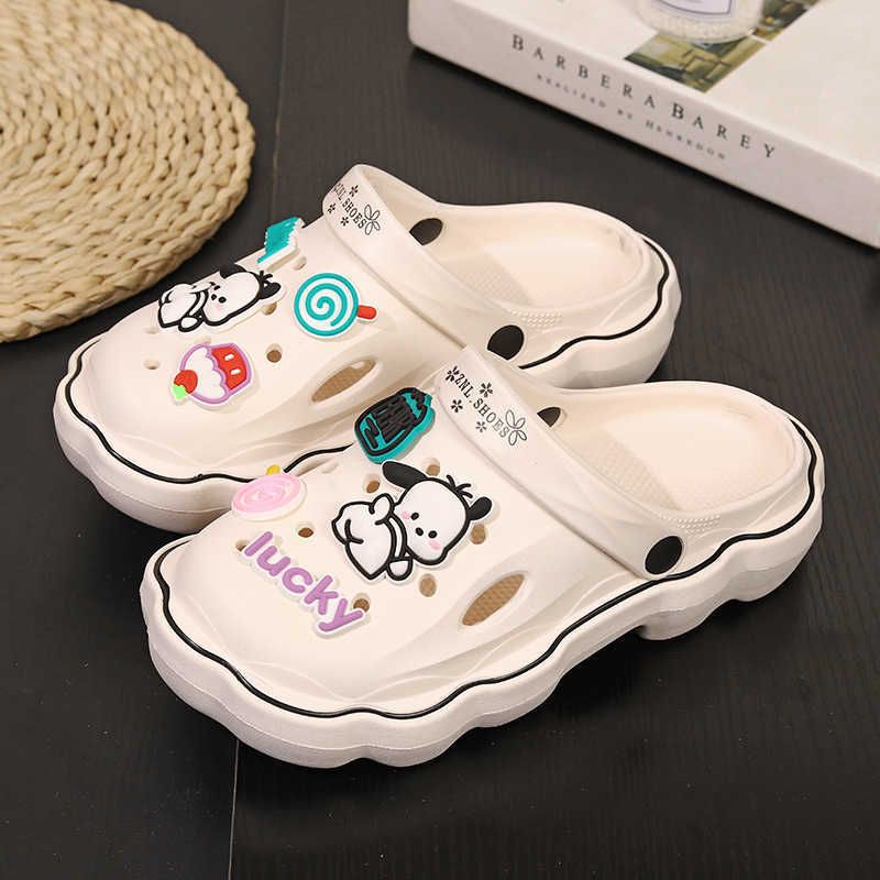 Pacha Dog Hole Shoes  White