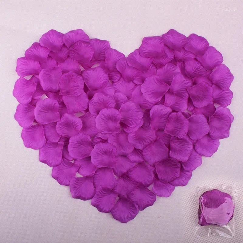 6000pcs purple petal