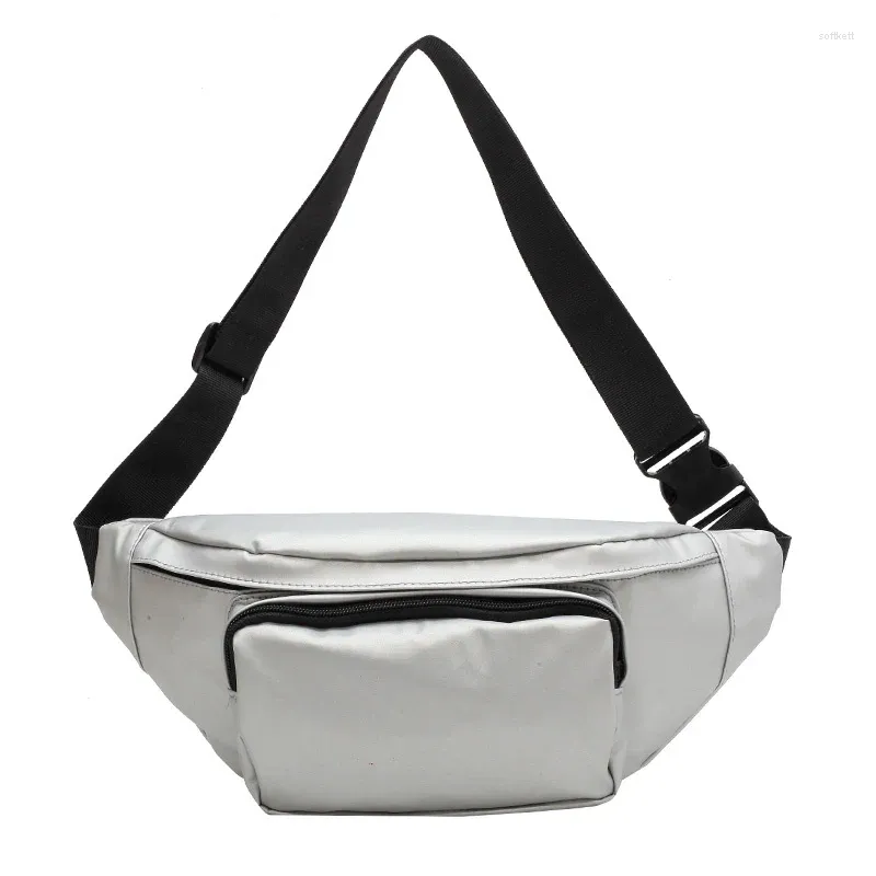 Gray Waist Bag