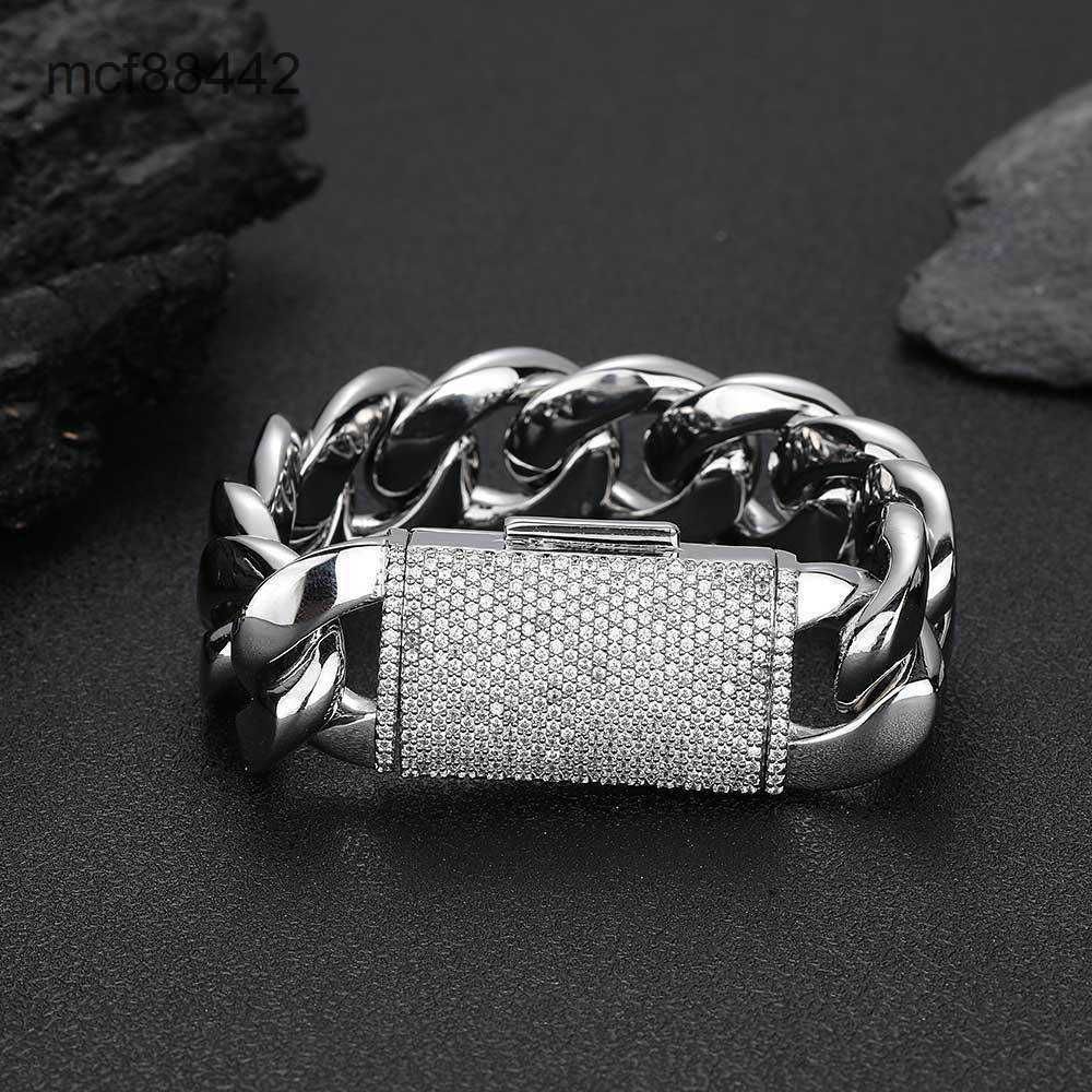 Platinum (szerokość 6 mm) -Bracelet 7 cali