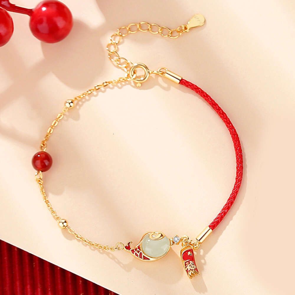 Koi Bracelet 14K Gold-925 Silver