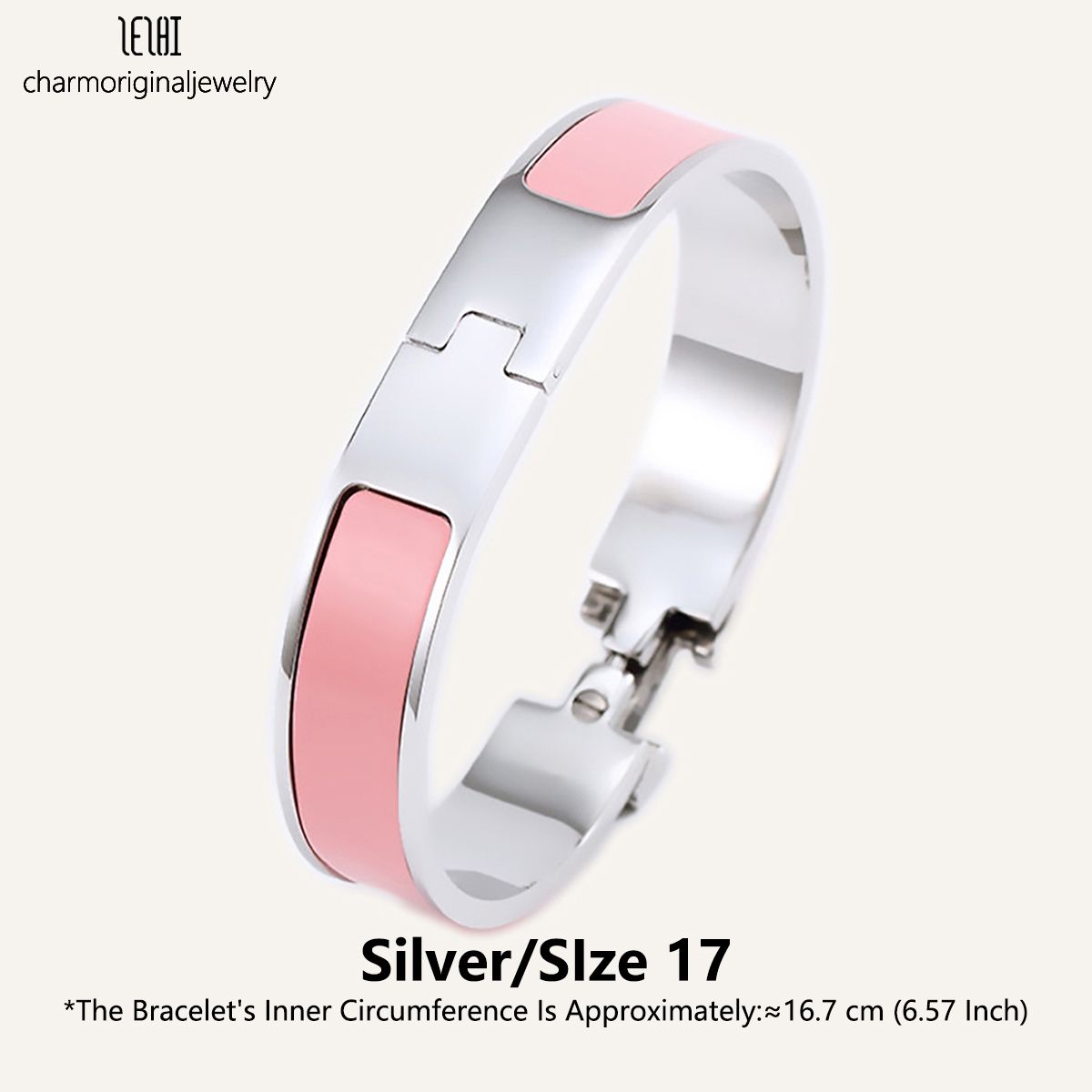 Silver Pink Taille 17