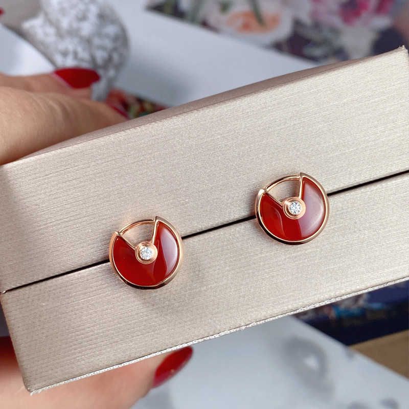 Rose, Gold And Red Chalcedony-925 Silver