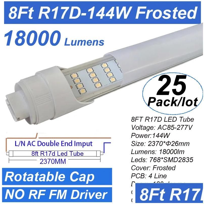 8Ft R17D-144W Frosted Cover