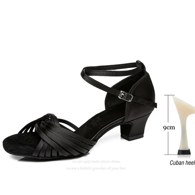 Black heel 9cm