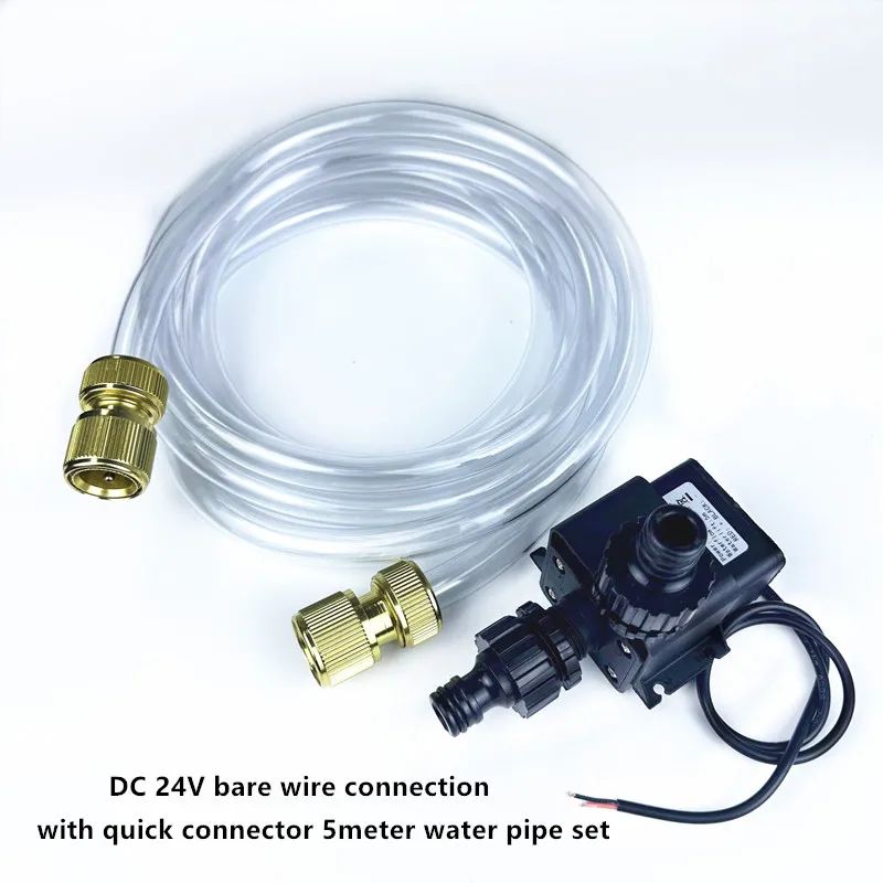 Color:24V wire 5m pipe set