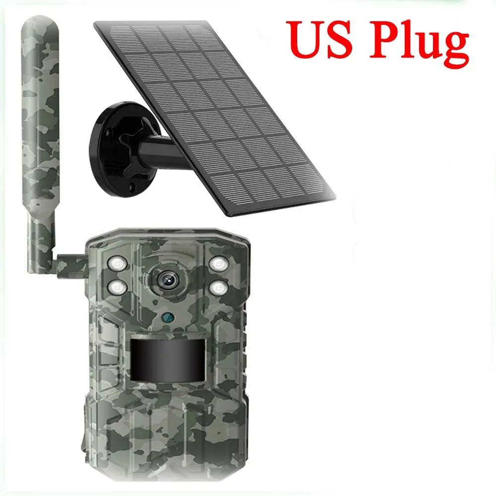 Color:Solar Camera US PLug