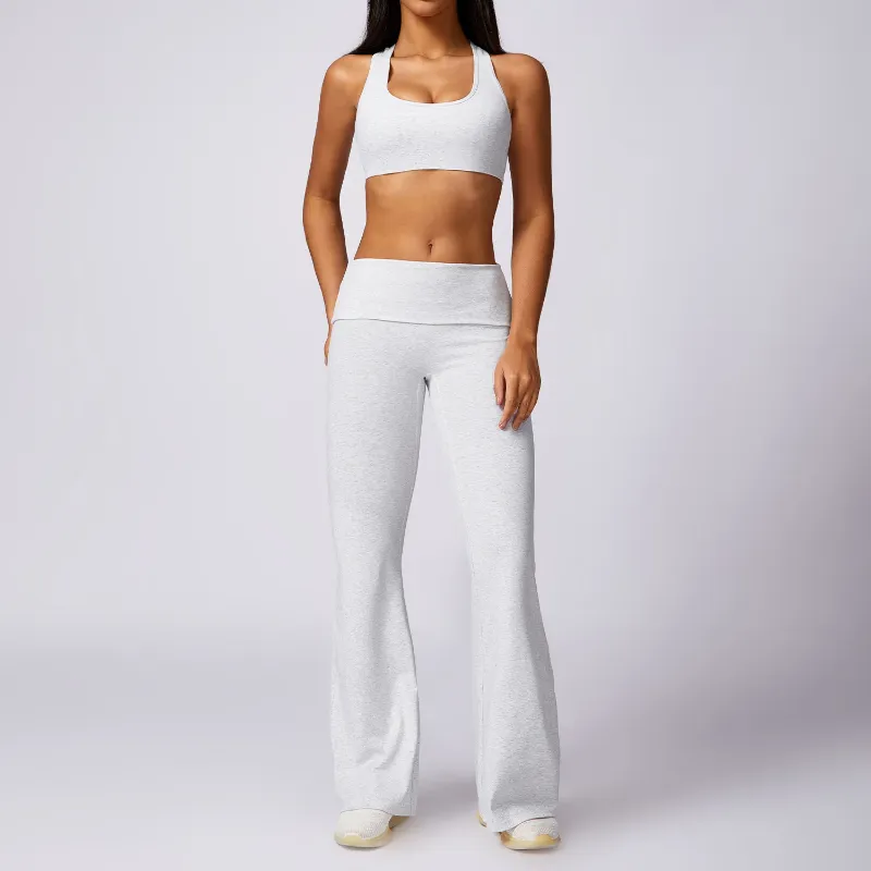 White bra pants