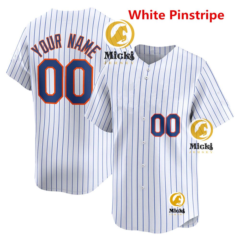 White Pinstripe