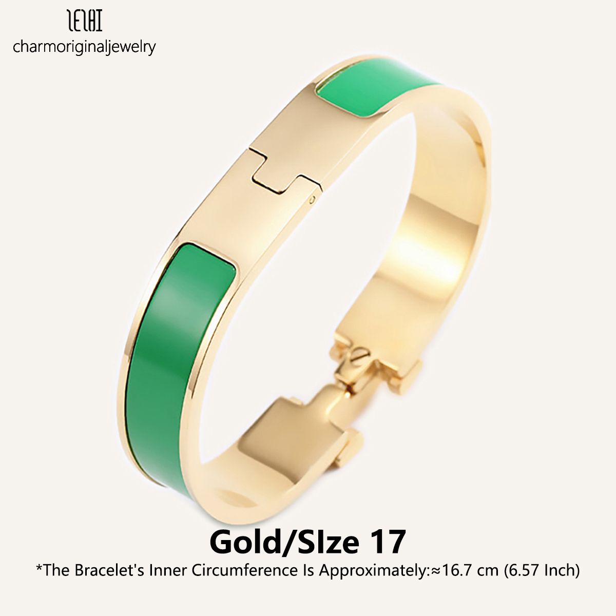 Золотой зеленый размер 17