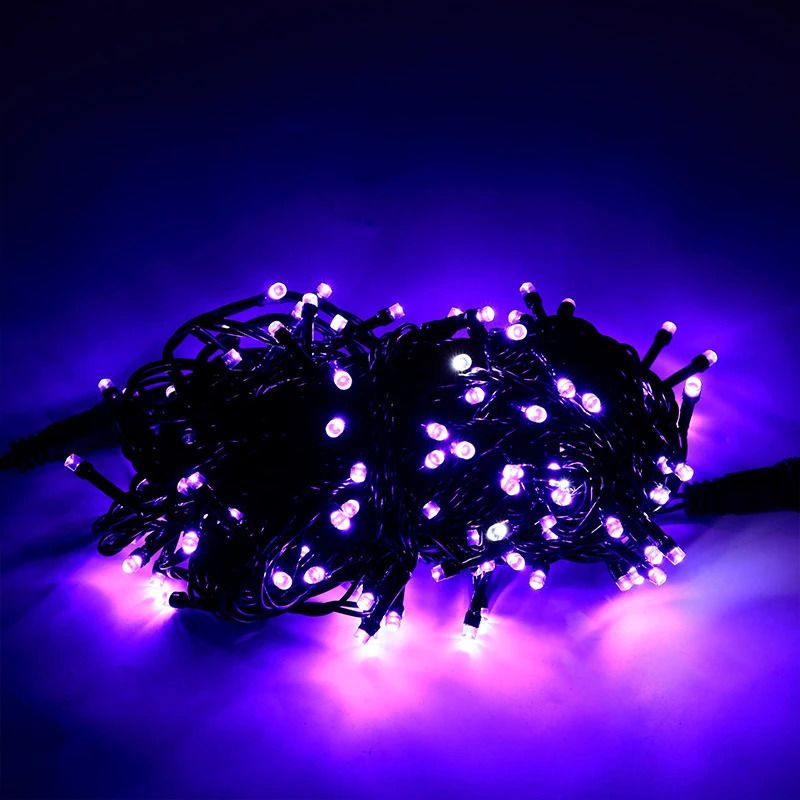 Purple-No Plug-20m 200mleds