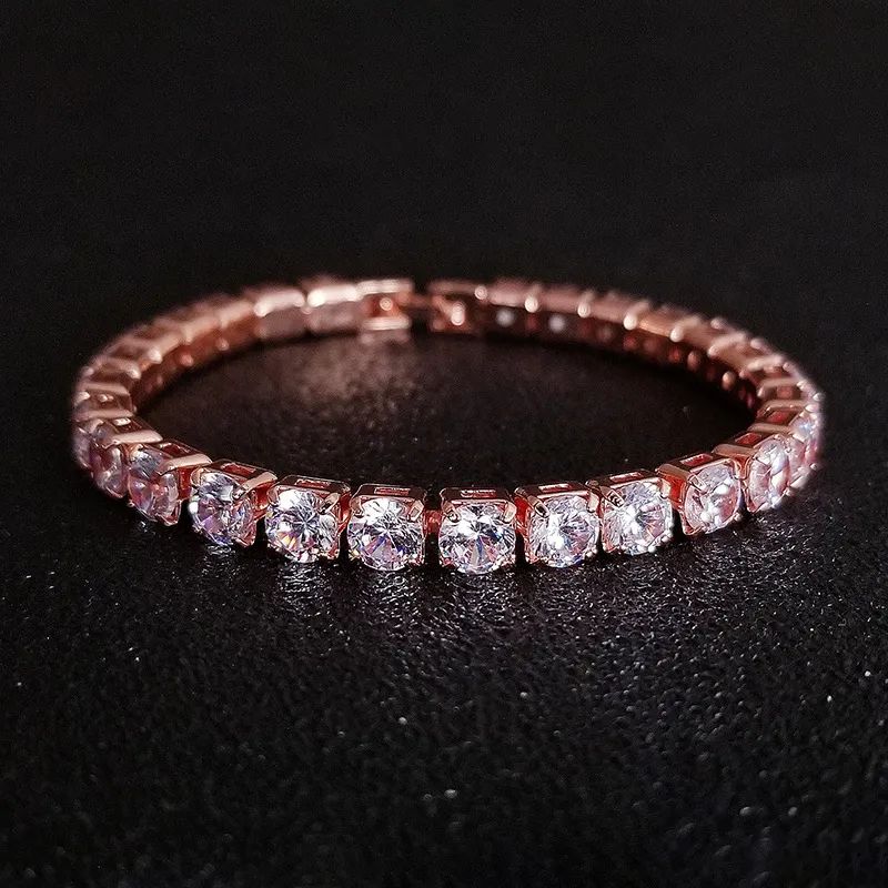 Rose Gold-5mm-19cm