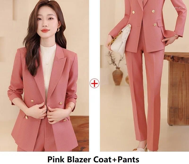 Pink Pantsuits