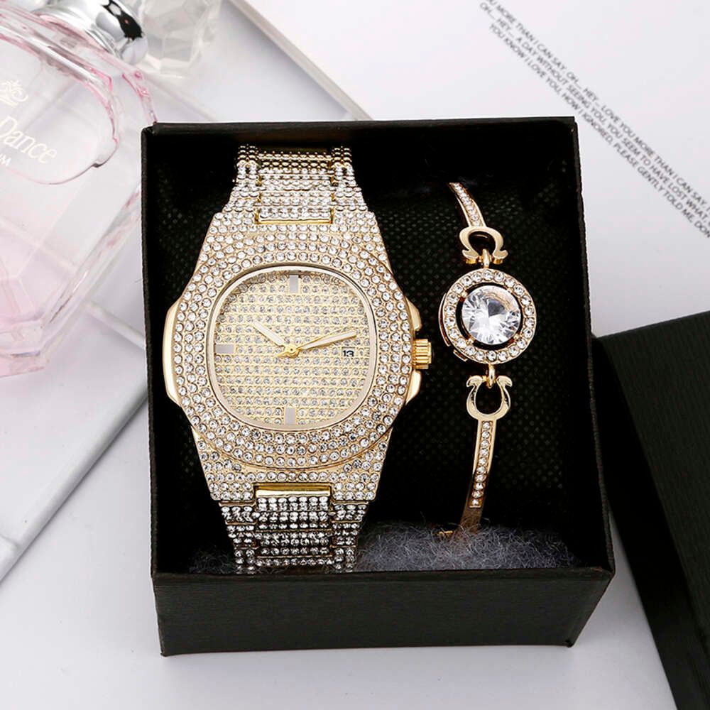 Relógio de ouro+pulseira+caixa
