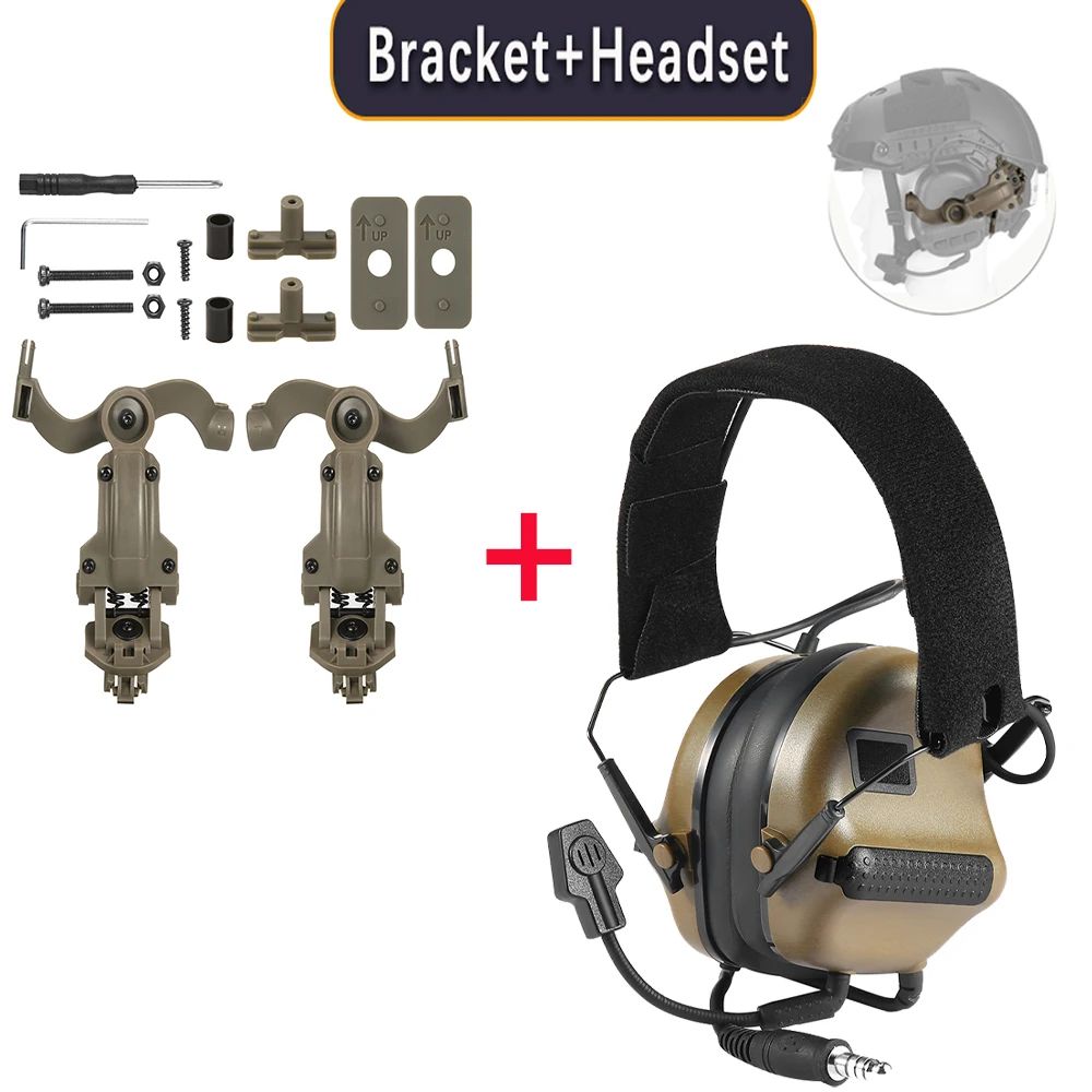 Color:DE headset-Bracket