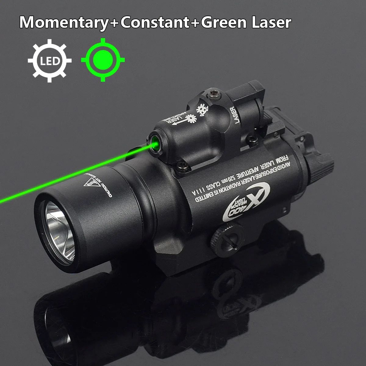 Color:X400 Green Laser