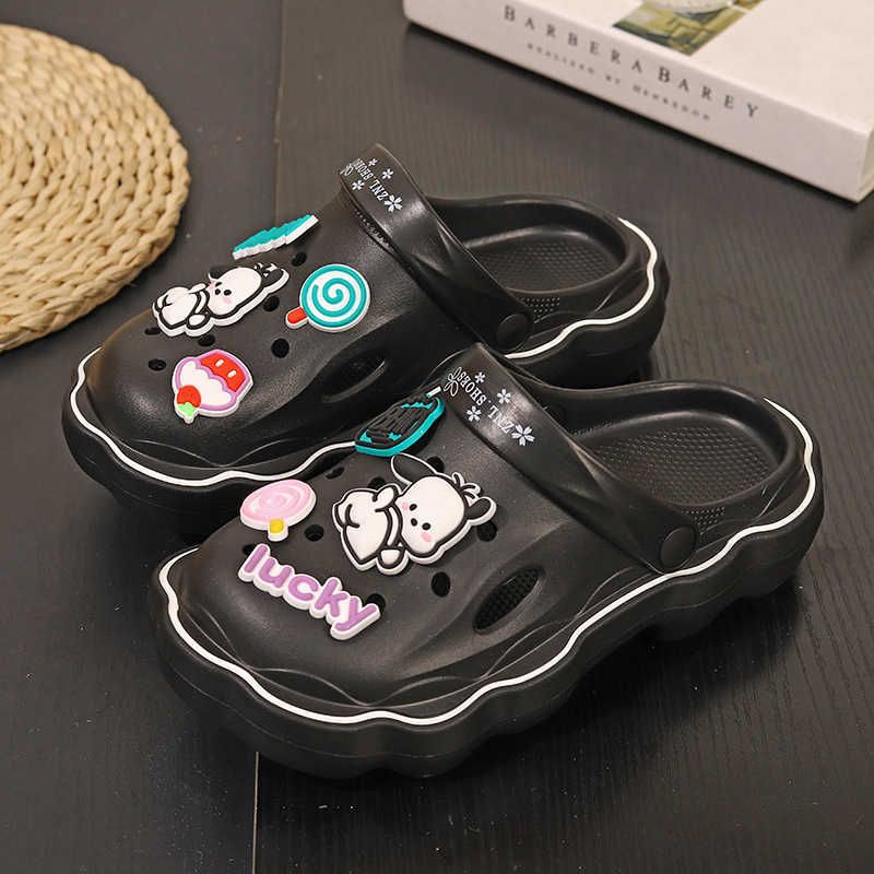 Pacha Dog Hole Shoes  Black